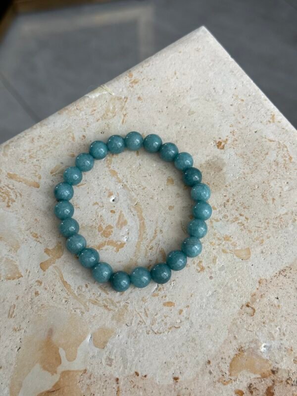 Aquamarine Beaded Bracelet